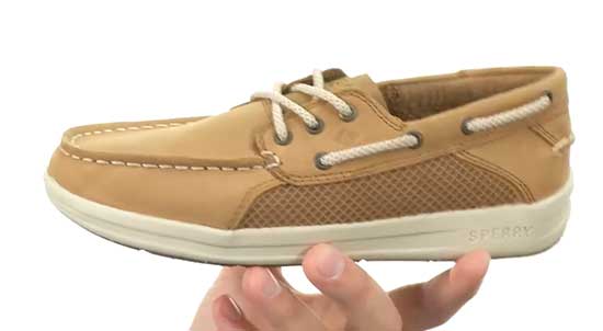Sperry boat shoes for kids.