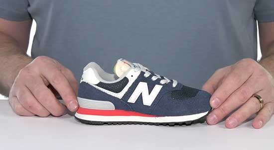 Supportive New Balance shoe for boys.