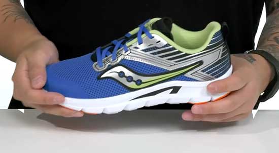 Wide Saucony shoes for boys.