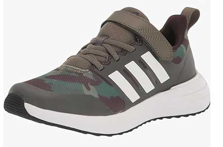 Adidas Velcro shoes for big kids.