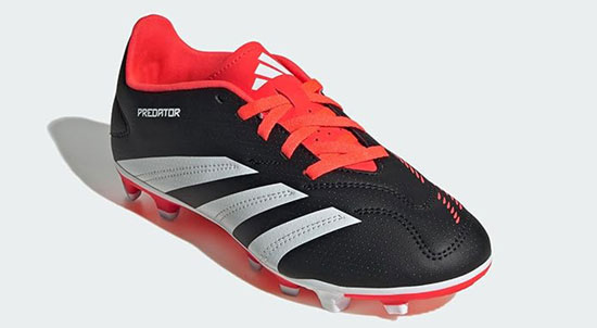 Supportive Adidas Predator style for kids.