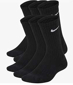 Breathable and durable running socks for kids.