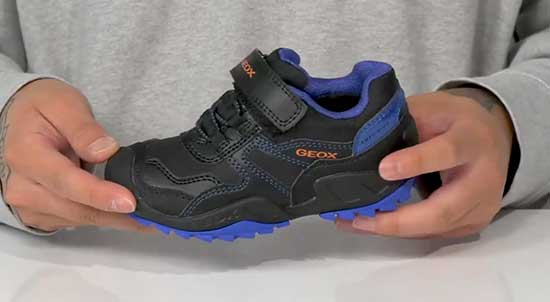 Durable Geox shoes for kids.