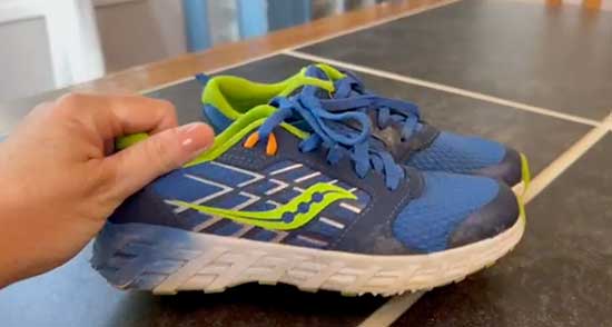 Extra wide width Saucony shoes for boys.