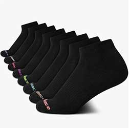 New Balance no-show running socks for girls.