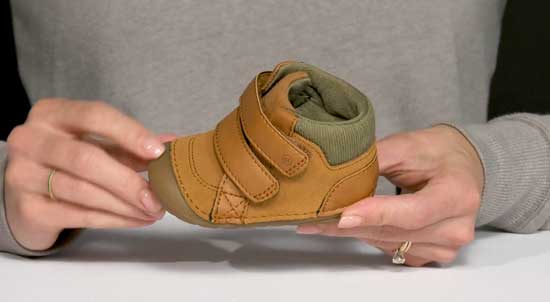 Stride Rite Martin bootie for toddler boys with wide feet.