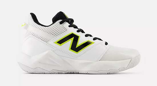 Supportive New Balance high top shoe for kids.