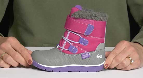 See Kai Run Gilman snow boot for kids with wide feet.