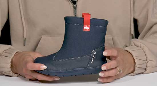 See Kai Run insulated and waterproof boot for kids with wide feet.