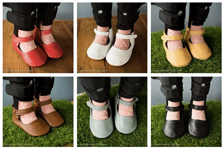 A list of stylish Mary Jane shoes for kids who wear AFOs.