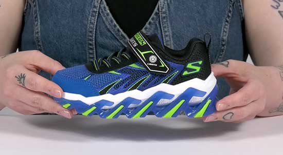 Kids' Skechers shoes with higher platforms for boys who need to gain extra height.