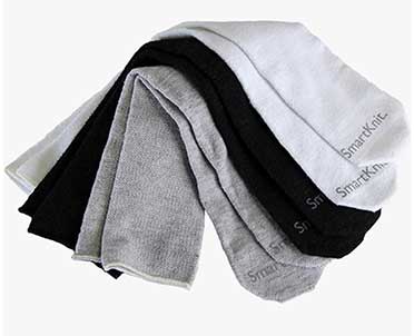 Smartknit tall socks for kids who wear AFOs.