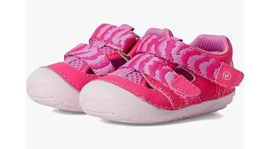 Stride Rite baby shoes for girls.