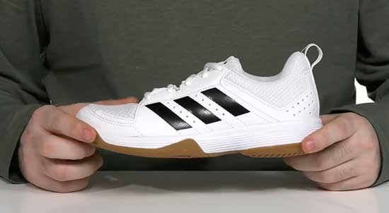 Adidas volleyball court shoes for kids.