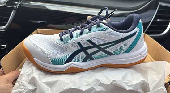 Asics volleyball shoes for kids.