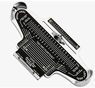 Junior Brannock device for kids.