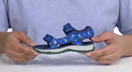 Wide Merrell sandals for boys.