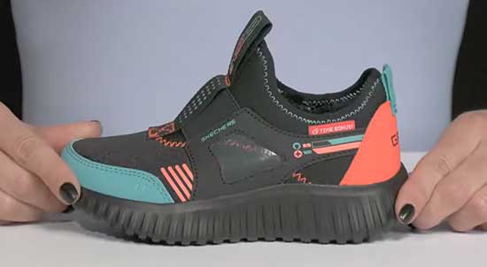 Memory foam sneakers for boys.