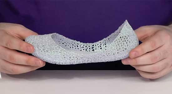 Mini Melissa flat shoes for girls.