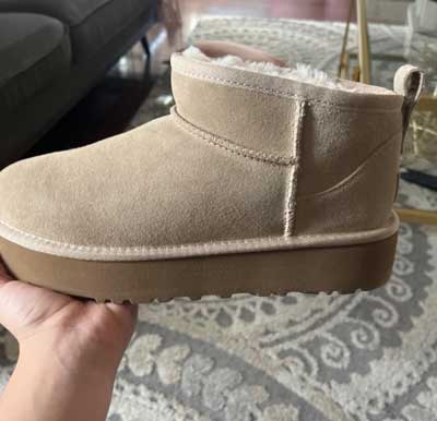 Platform Ugg boots for girls.