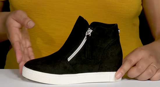 Platforms boots for kids.