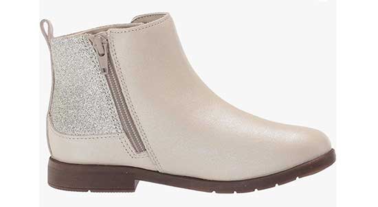 Short high heel boots for girls.