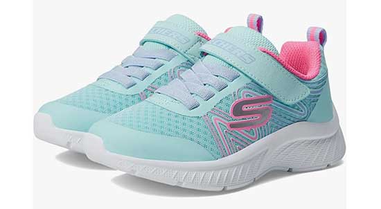Skechers shoes for girls with memory foam.