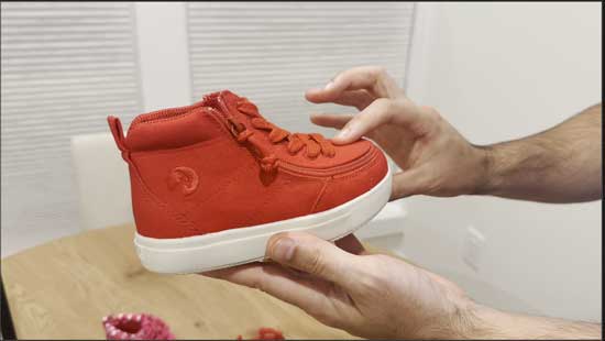 Billy shoes with extra depth.