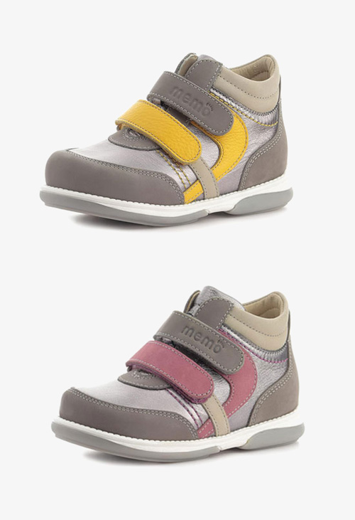 Memo orthopedic shoes for children with foot problems.