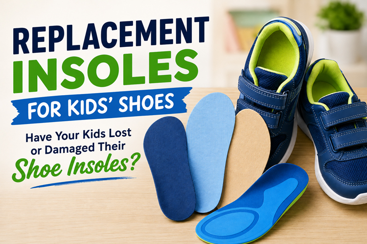Replacement insoles for kids’ shoes when the original insoles are lost or damaged.
