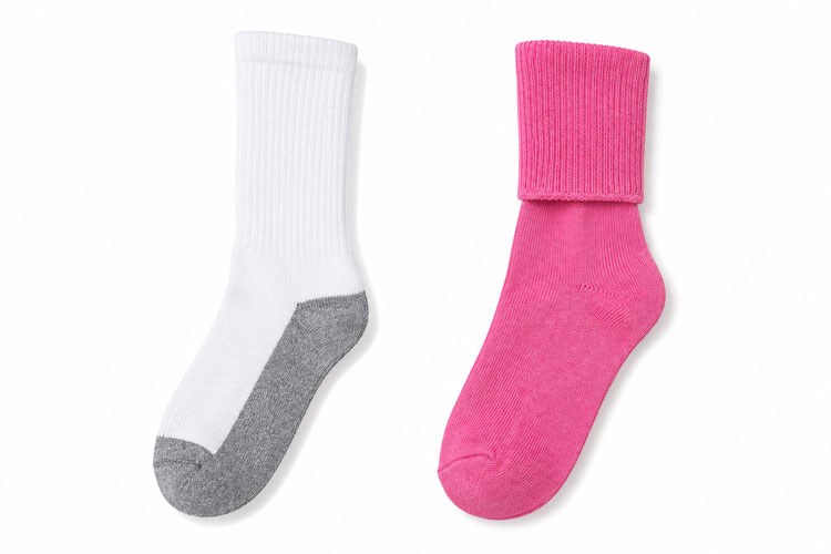 Seamless socks for kids with sensory issues and sensitive feet.
